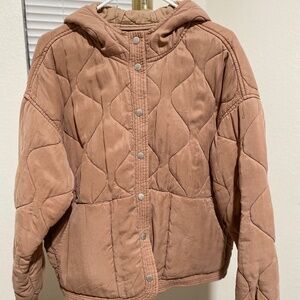 Hooded Bomber Jacket